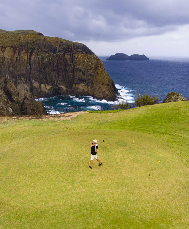 Il golf sull'oceano